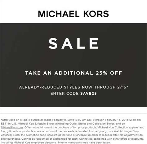 michael kors 10 off first order|michael kors outlet coupons.